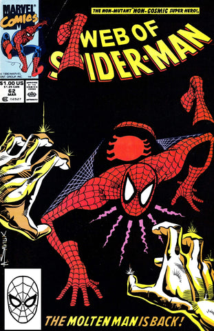 WEB OF SPIDER-MAN #62B