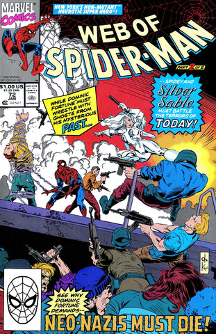 WEB OF SPIDER-MAN #72B