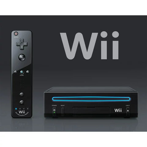 Nintendo Wii Console - Sport Resort Pack (Black) – The Nerdporium Nintendo Wii Console - Sport Resort Pack (Black) – The Nerdporium