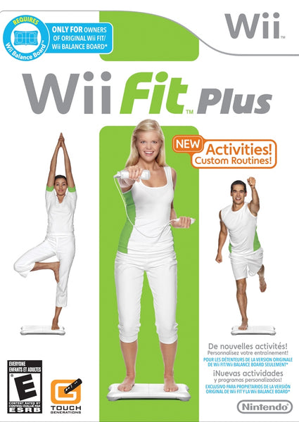 Wii Fit Plus (ゲームのみ) (Wii) – The Nerdporium