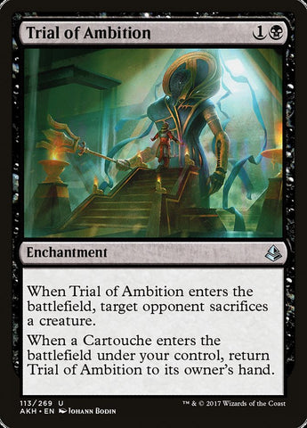 Prueba de la ambición [Amonkhet]