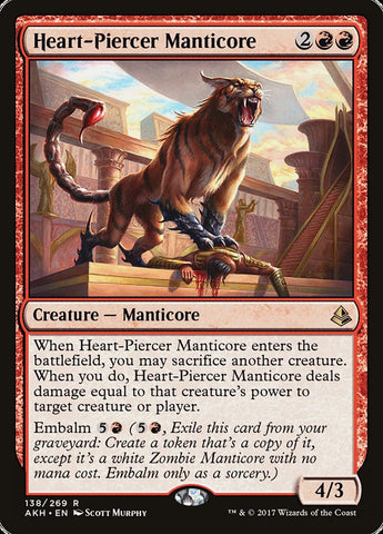 Mantícora perforadora de corazones [Amonkhet] 