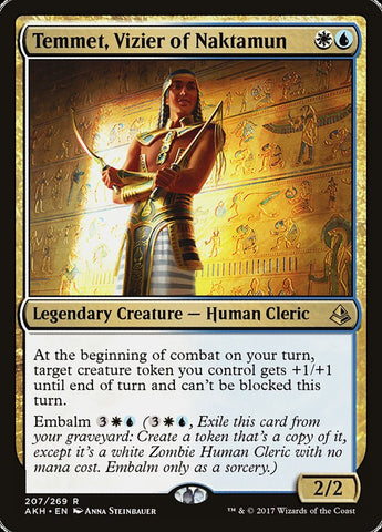 Temmet, visir de Naktamun [Amonkhet]