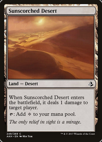 Desierto abrasado por el sol [Amonkhet]