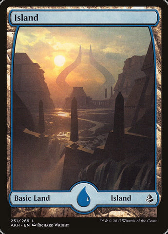 Island (251-Full Art) [Amonkhet]