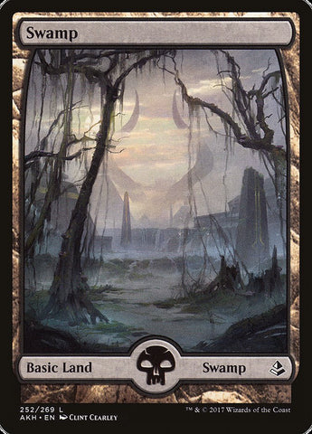 Swamp (252- Full Art) [Amonkhet]