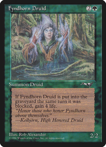 Fyndhorn Druid (B) [Alliances]