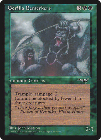 Gorilla Berserkers (A) [Alliances]