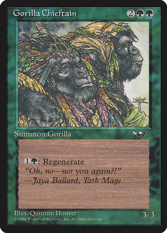 Gorilla Chieftain (A) [Alliances]