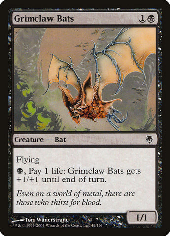 Grimclaw Bats {FOIL} [Darksteel]