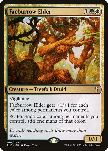 Faeburrow Elder [Throne of Eldraine]