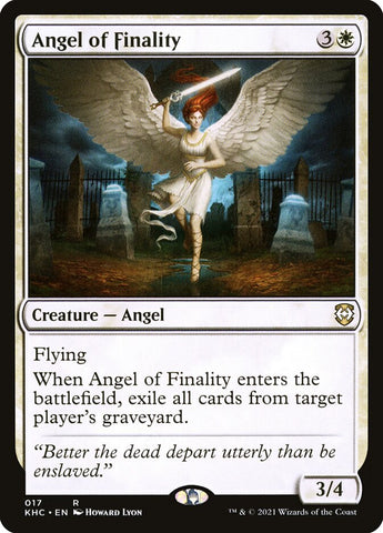 Angel of Finality [Commander: Kaldheim]