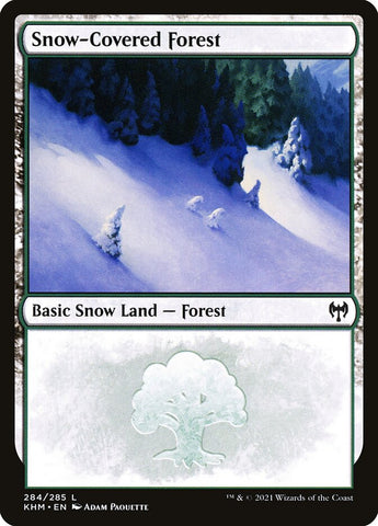 Snow-Covered Forest (284) [Kaldheim]