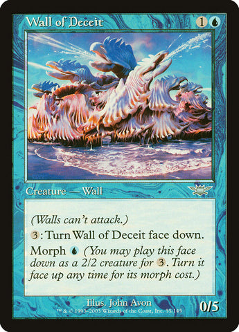 Wall of Deceit {FOIL} [Legions]