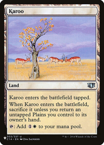 Karoo [The List]