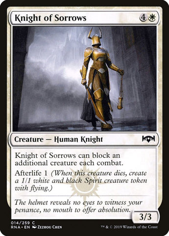 Knight of Sorrows [Ravnica Allegiance]
