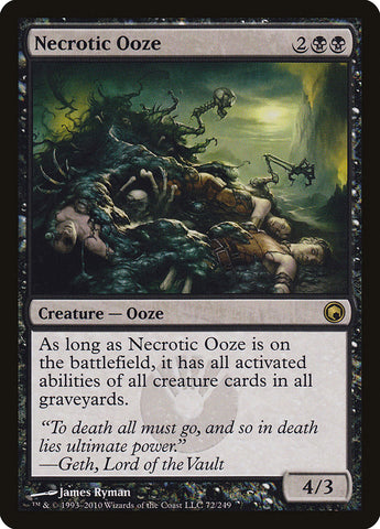 Necrotic Ooze [Scars of Mirrodin]