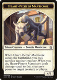 Heart-Piercer Manticore // Warrior Double-sided Token