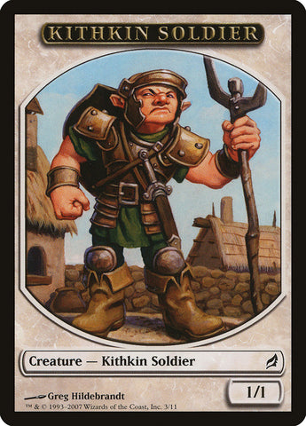 Kithkin Soldier Token [Lorwyn]