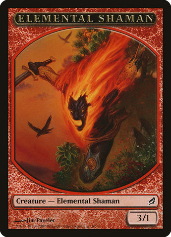 Elemental Shaman Token [Lorwyn]