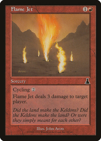 Flame Jet [El destino de Urza]