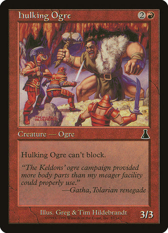 Ogro gigantesco [El destino de Urza] 