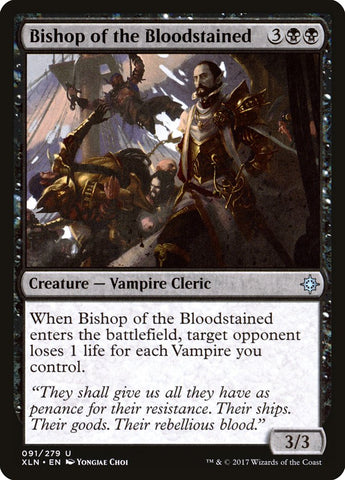 Bishop of the Bloodstained {FOIL} [Ixalan]