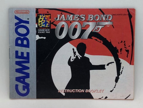 James Bond 007 (Game Boy) [Instruction Booklet/Manual Only]