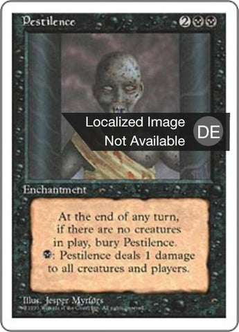 Pestilence [Fourth Edition] (Foreign White Border)