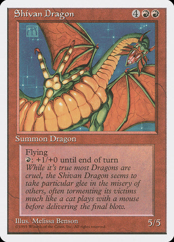 Dragón Shivan [Cuarta Edición]