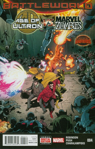 EDAD DE ULTRON VS. ZOMBIS MARVEL #4 