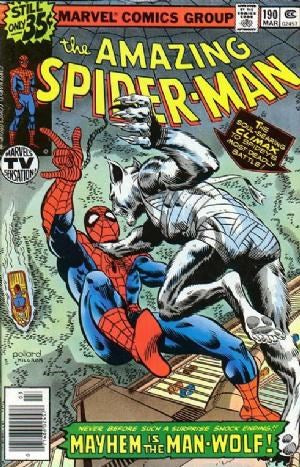 アメイジング・スパイダーマン、#190 