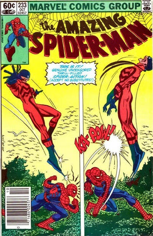 アメイジング スパイダーマン、#233 (マーク ジュエラーズ) 