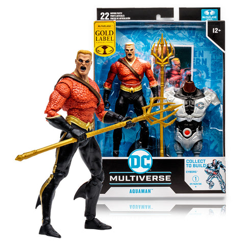 DC Multiverse Aquaman Gold Label (Flashpoint) 7" Build-A-Figure