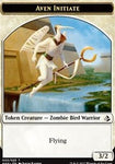 Iniciado Aven // Ficha de serpiente de doble cara [Amonkhet]