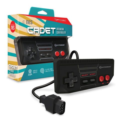 "Cadet" Premium Controller for NES® (Black)