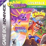 Superpack Crash &amp; Spyro: Spyro: Season of Ice \ Crash Bandicoot: La enorme aventura (GBA)