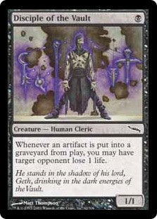 Disciple of the Vault [Mirrodin]