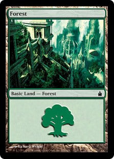 Forest (306) {FOIL} [Ravnica: City of Guilds]