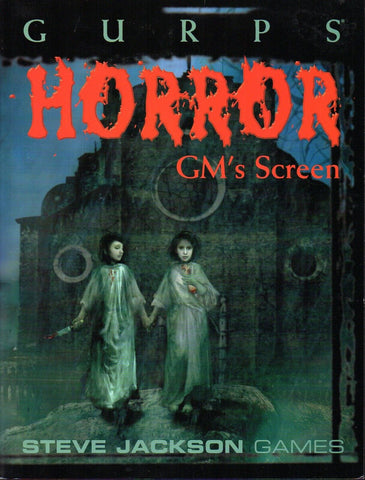 GURPS Horror GM's Screen (SCREEN ONLY)