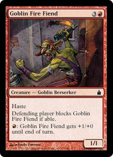 Goblin Fire Fiend [Ravnica: City of Guilds]