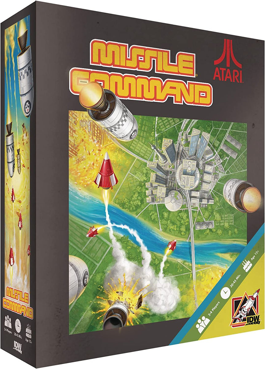 IDW Games Atari's Missile Command Strategy Board Game – The Nerdporium