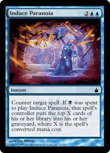 Induce Paranoia [Ravnica: City of Guilds]
