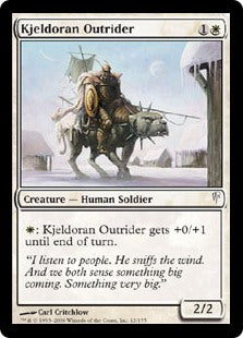 Kjeldoran Outrider [Coldsnap]