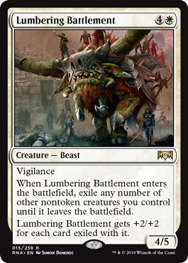 Lumbering Battlement [Ravnica Allegiance]