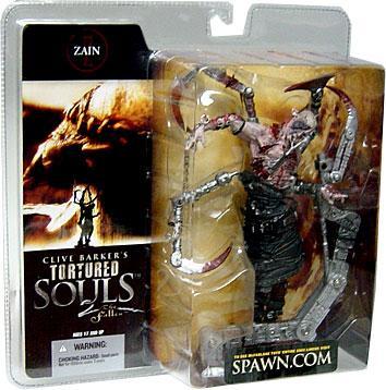 Clive Barker's Tortured Souls 2: Zain Action Figure (Damaged Package)