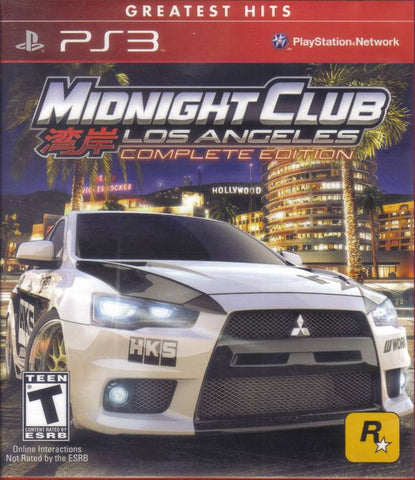 Midnight Club: Los Angeles Complete Edition (PS3 Greatest Hits)