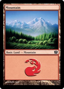 Mountain (343) {FOIL} [9th Edition]