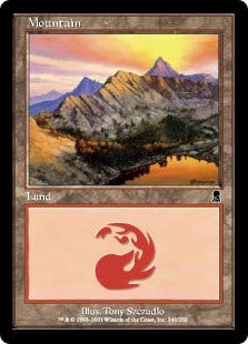 Mountain (346) {FOIL} [Odyssey]
