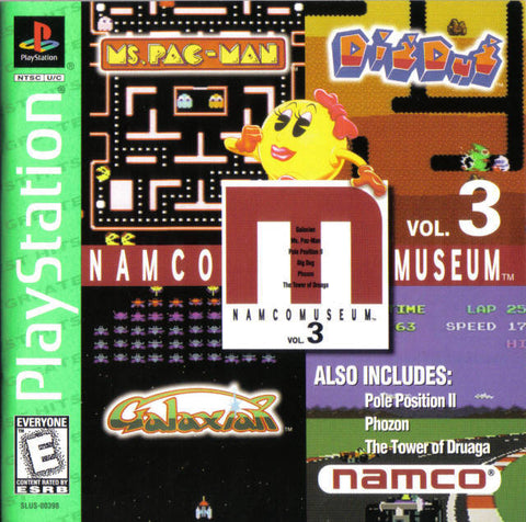 Namco Museum Vol. 3 (PS1 Greatest Hits)